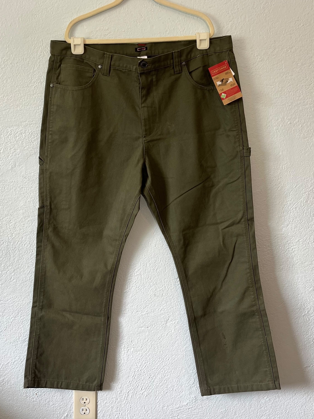 Craftsman Dark Gray Men's Cargo Work Pants